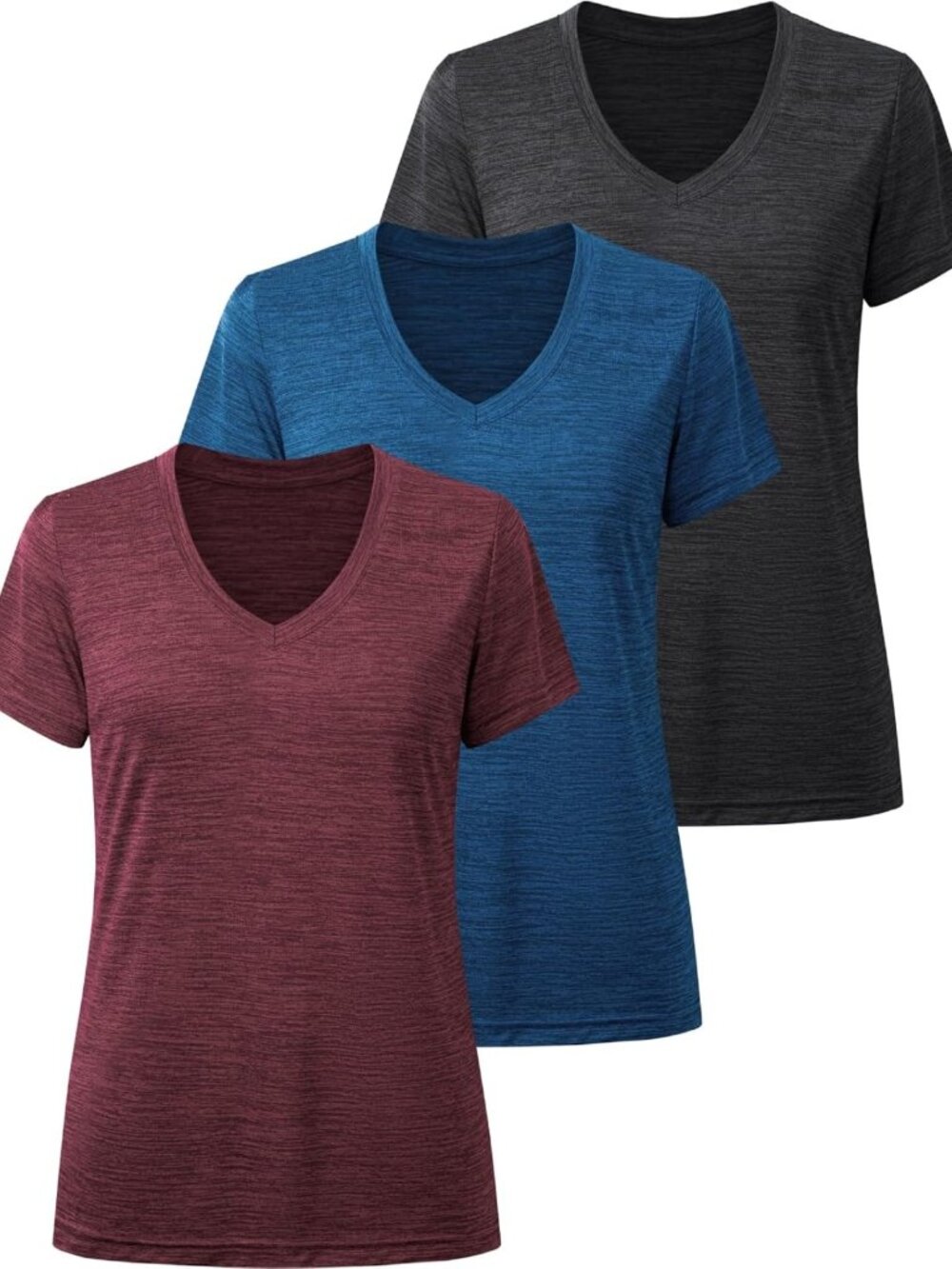 Moisture-Wicking Quick-Dry Workout Shirts for Women | Athletic Gym Performance